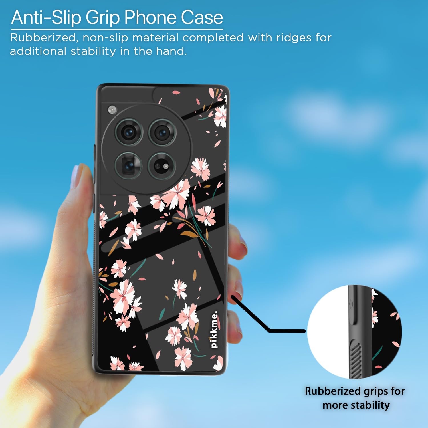 Pikkme OnePlus 12 5G Flower back cover – photo 5