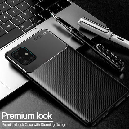 Black Carbon phone cover for Samsung A51 – Pikkme – photo 3
