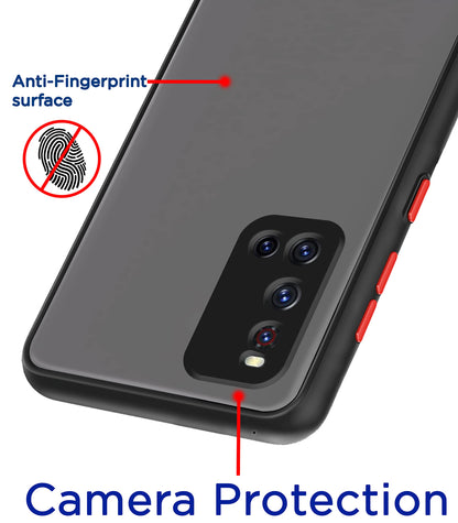Black Hybrid mobile cover for Vivo V19 – Pikkme – photo 2