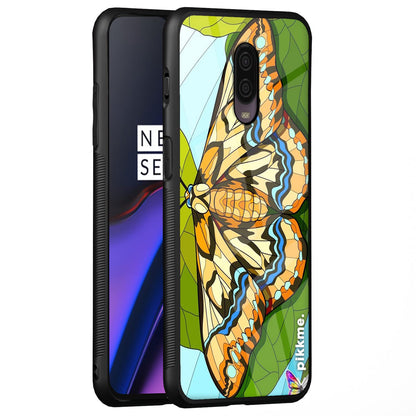 Pikkme Hybrid mobile back cover for OnePlus 6T