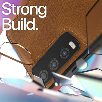Brown Leather mobile back cover for Vivo Y12s/Y20/Y20i/Y20G – Pikkme – photo 5