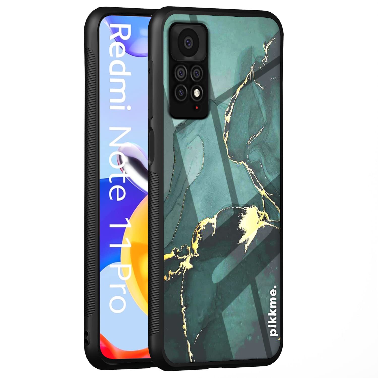 Pikkme Redmi Note 11 Pro/Note 11 Pro Plus 5G Hybrid mobile back cover