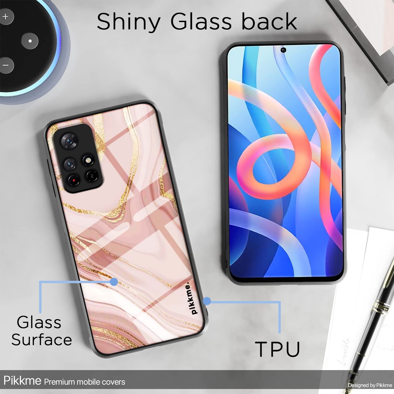 Pikkme Redmi Note 11T/Poco M4 Pro 5G Hybrid back cover – photo 3