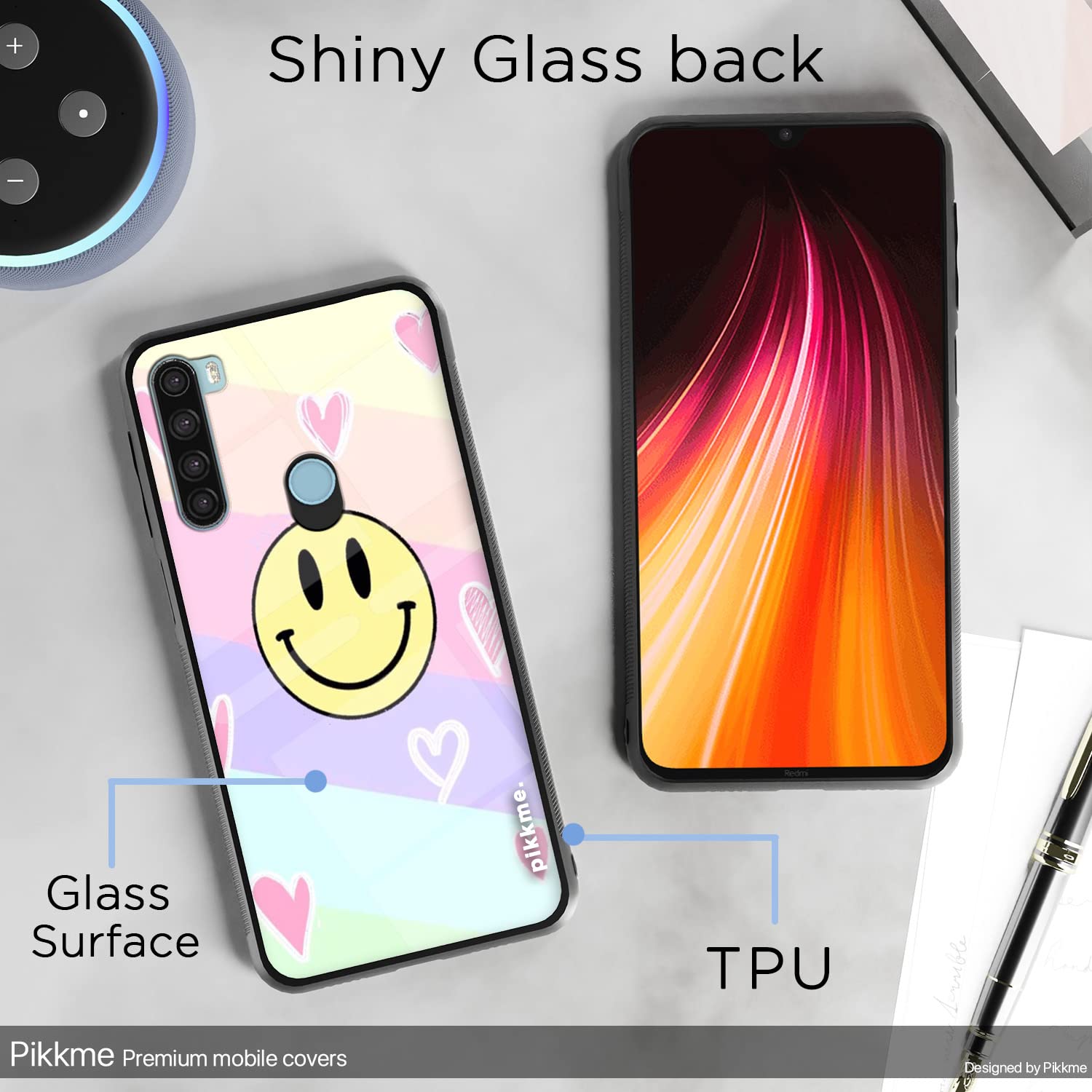 Redmi Note 8 Hybrid mobile cover by Pikkme – photo 3