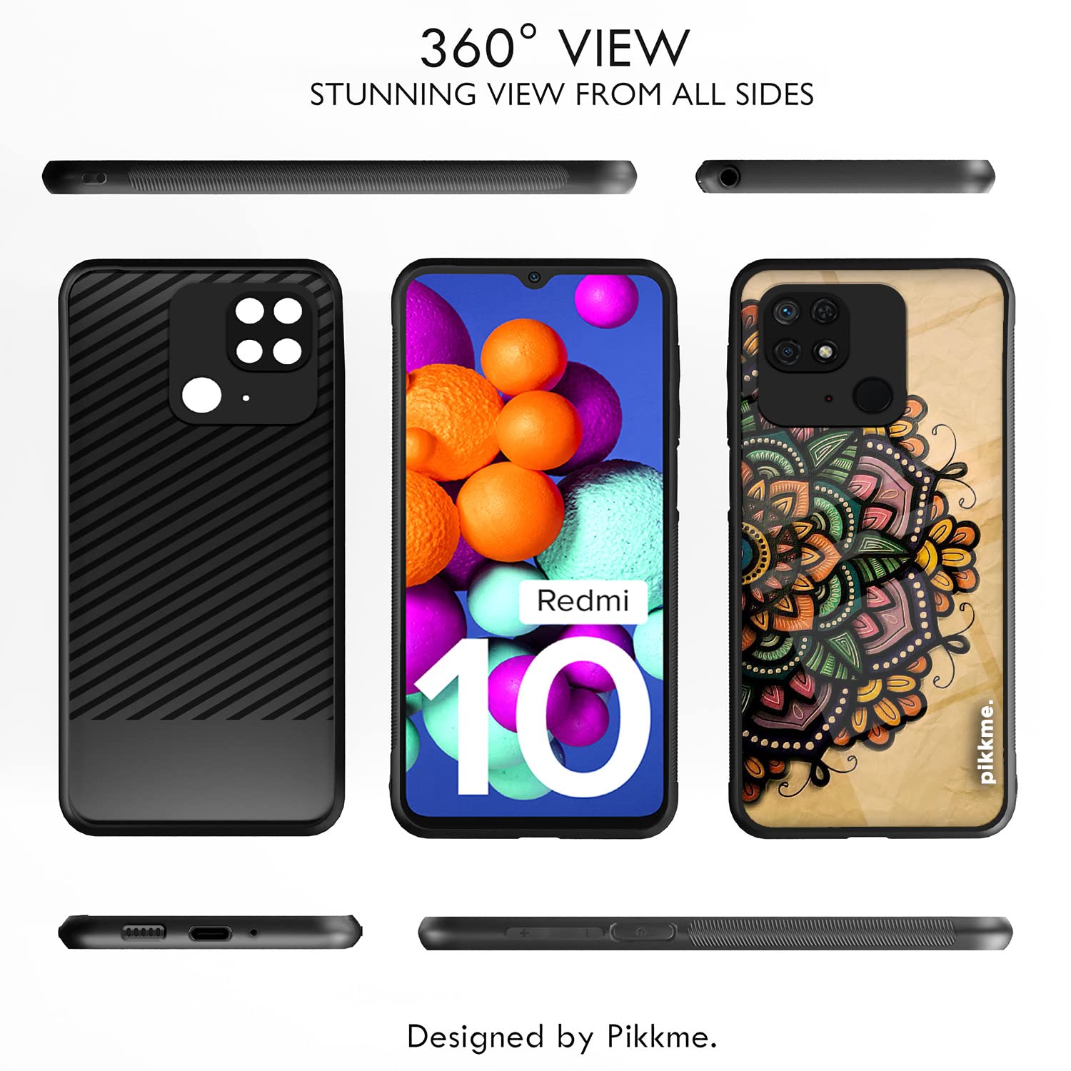 Hybrid Mobile back cover for Redmi 10/10 Power – Pikkme – photo 2