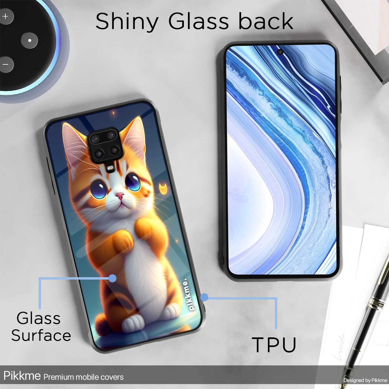 Pikkme Cat mobile cover for Redmi Note 9 Pro/Note 9 Pro Max/Note 10 Lite – photo 3