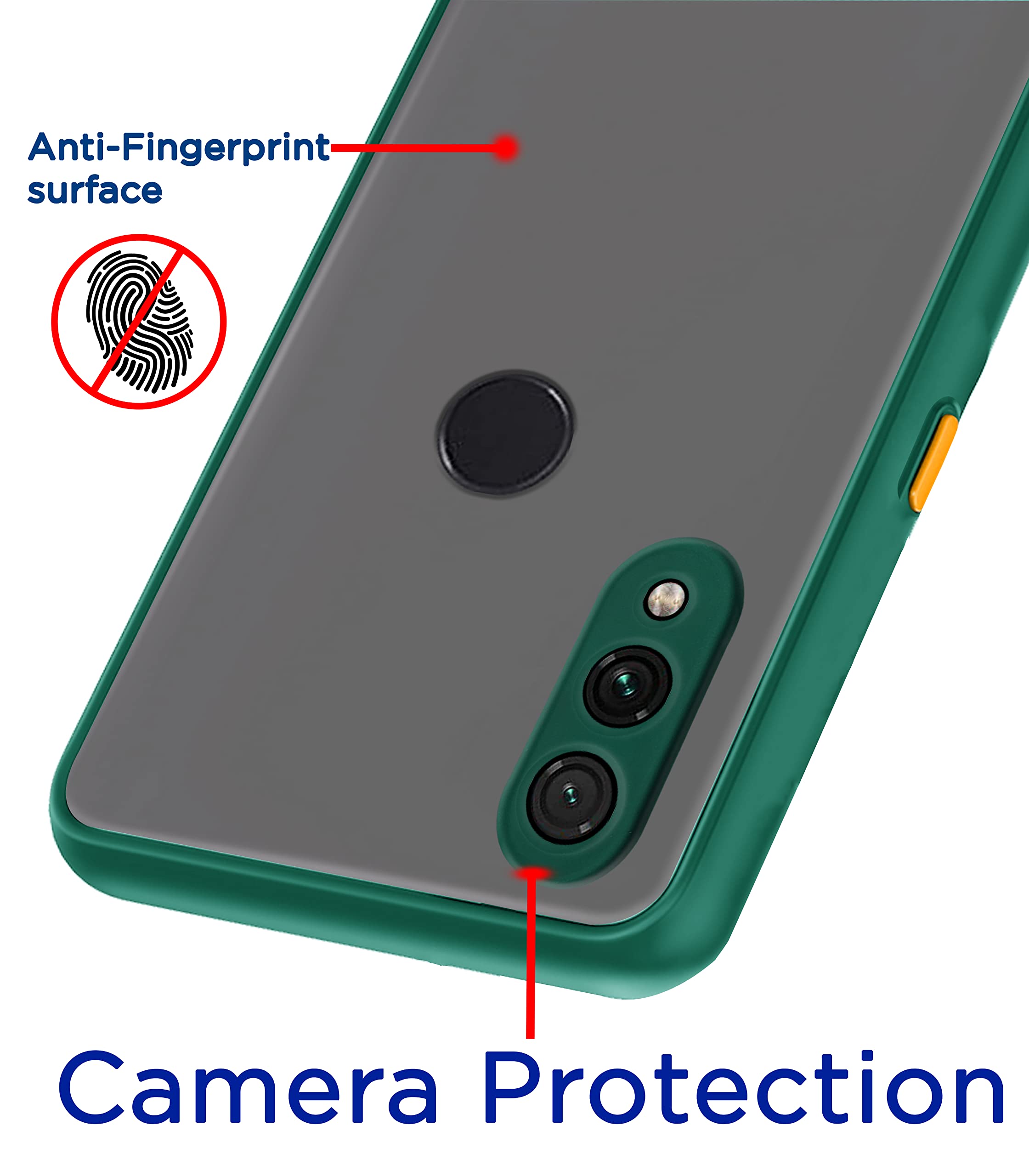 Pikkme Realme 3 green back cover – photo 2