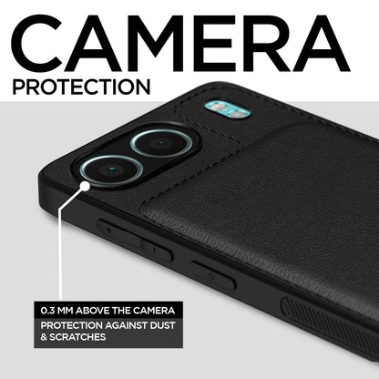 Pikkme OnePlus Nord 4 5G Leatherback Back Case | Black