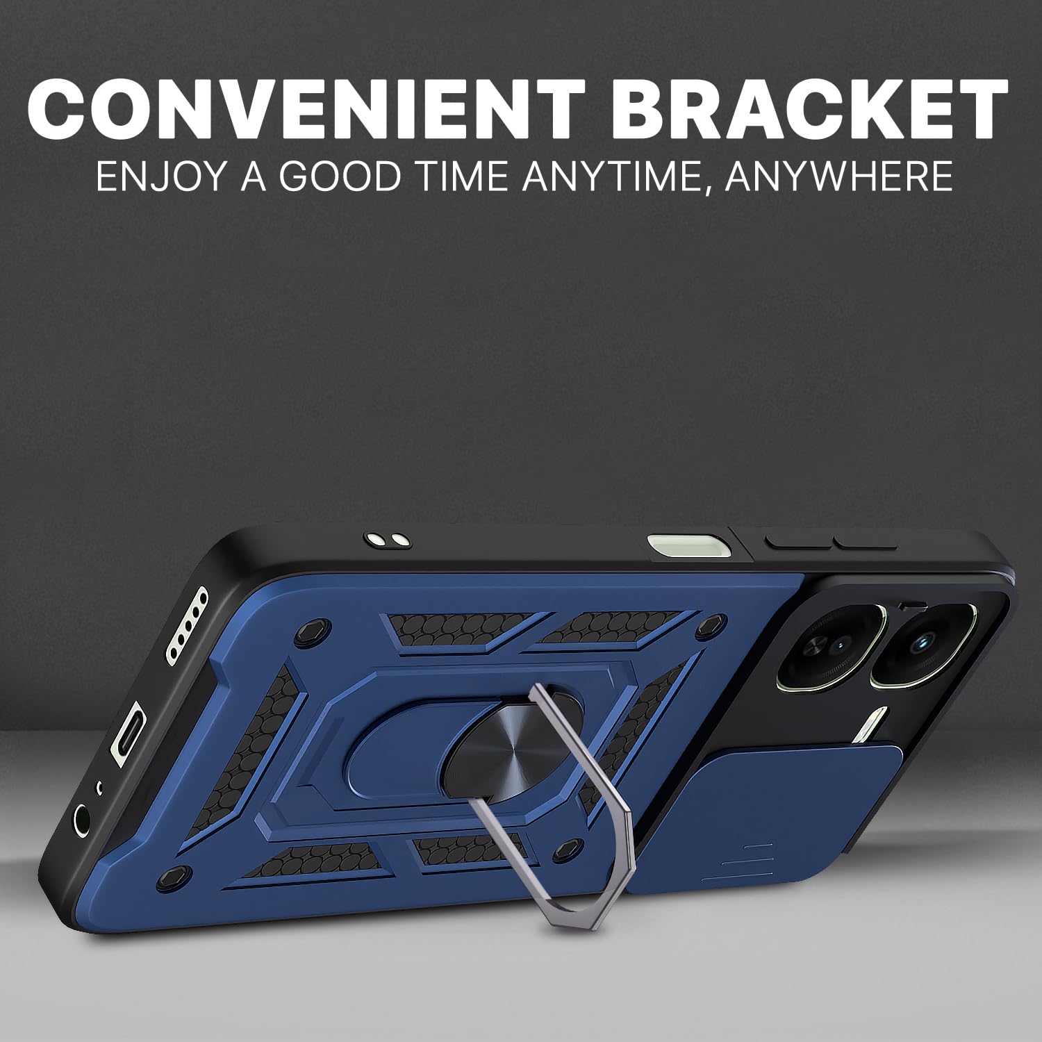 iQOO Z9X 5G mobile cover in blue by Pikkme – photo 3