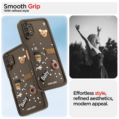 Pikkme brown Silicone phone cover for Samsung A13 4G/A13 5G – photo 2