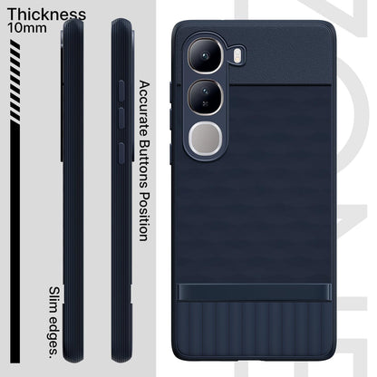 Pikkme Vivo Y300 5G  Gencase Back Cover (Blue)