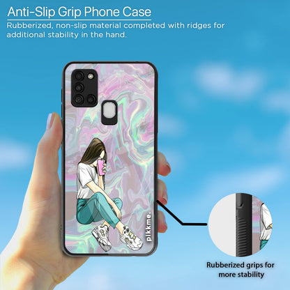 Pikkme Hybrid mobile back cover for Samsung A21s – photo 5