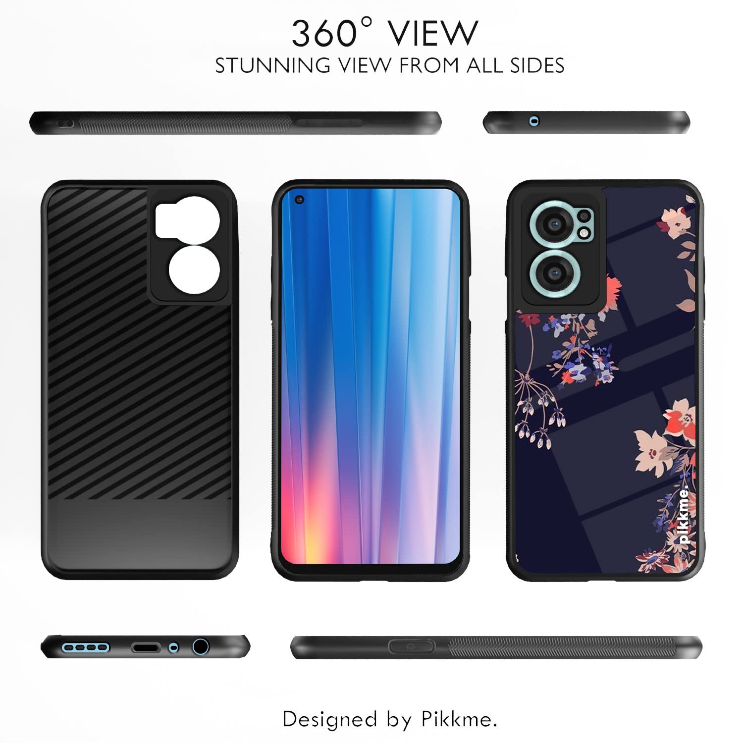 OnePlus Nord CE 2 5G Flower back cover by Pikkme – photo 2