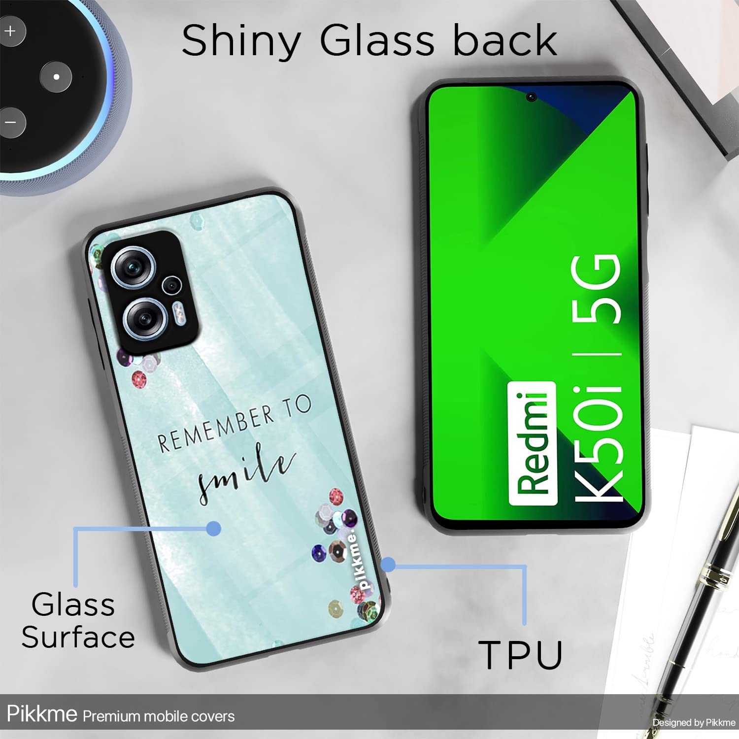 Pikkme Redmi K50i 5G Hybrid mobile back cover – photo 3