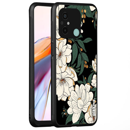 Pikkme Redmi 12C/Poco C55 Flower back cover