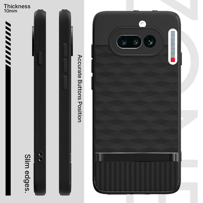 Black Silicone mobile back cover for Nothing Phone 4a 5G – Pikkme – photo 3