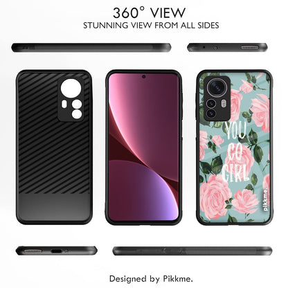 Mi 12 Pro 5G Flower phone cover by Pikkme – photo 2