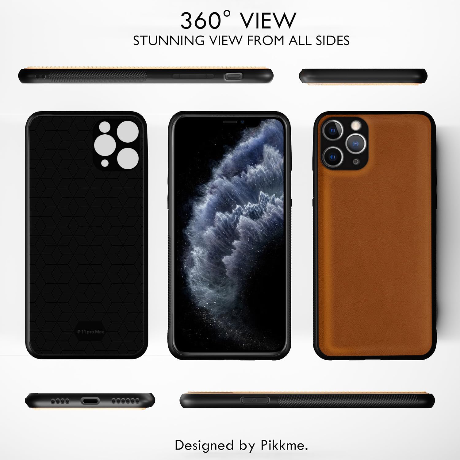 Pikkme iPhone 11 Pro Max camel mobile cover – photo 2
