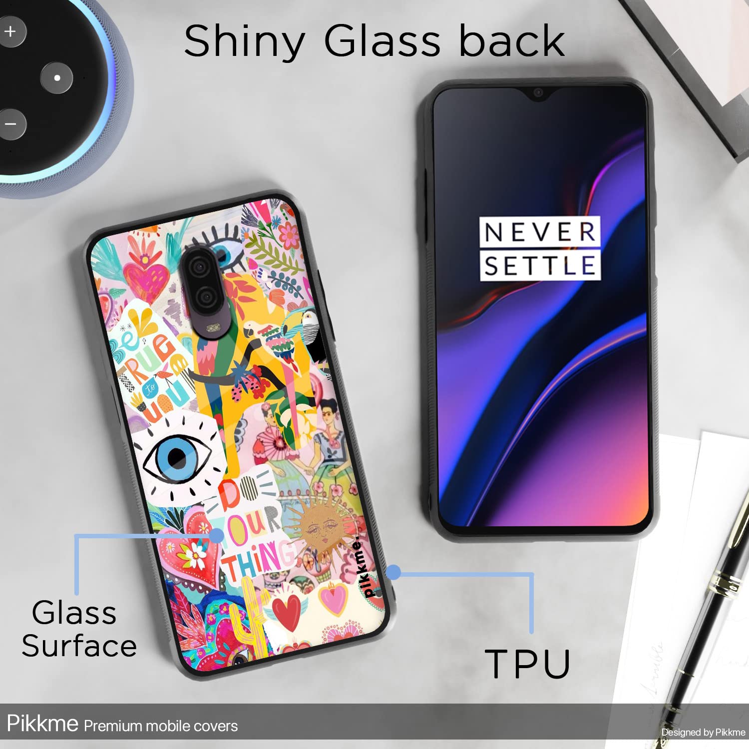Flower Mobile back cover for OnePlus 7 – Pikkme – photo 3
