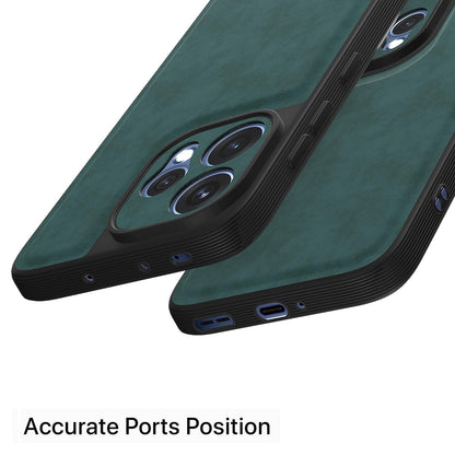 Green Leather mobile cover for Oppo Reno 15 5G – Pikkme – photo 4
