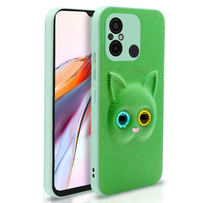 Pikkme green phone cover for Redmi 12C/Poco C55