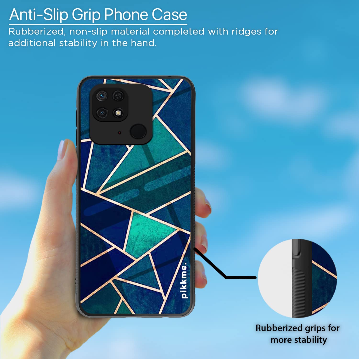 Pikkme Redmi 10/10 Power Hybrid mobile back cover – photo 5