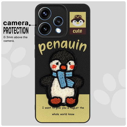 Pikkme black Plush Patch mobile back cover for Oppo Reno 15 5G – photo 6