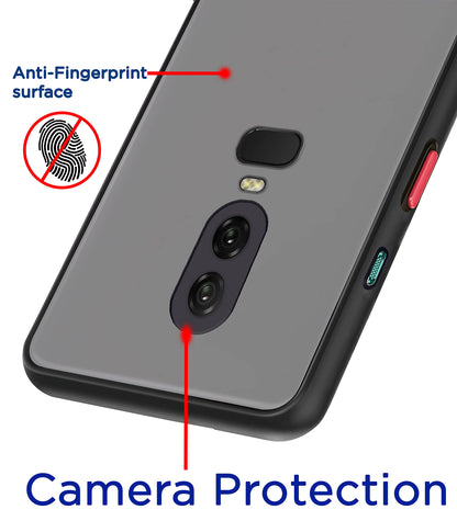 Pikkme thermoplastic polyurethane, black Hybrid phone cover for OnePlus 6 – photo 2