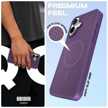 Purple MagSafe phone cover for iPhone 17 – Pikkme – photo 2