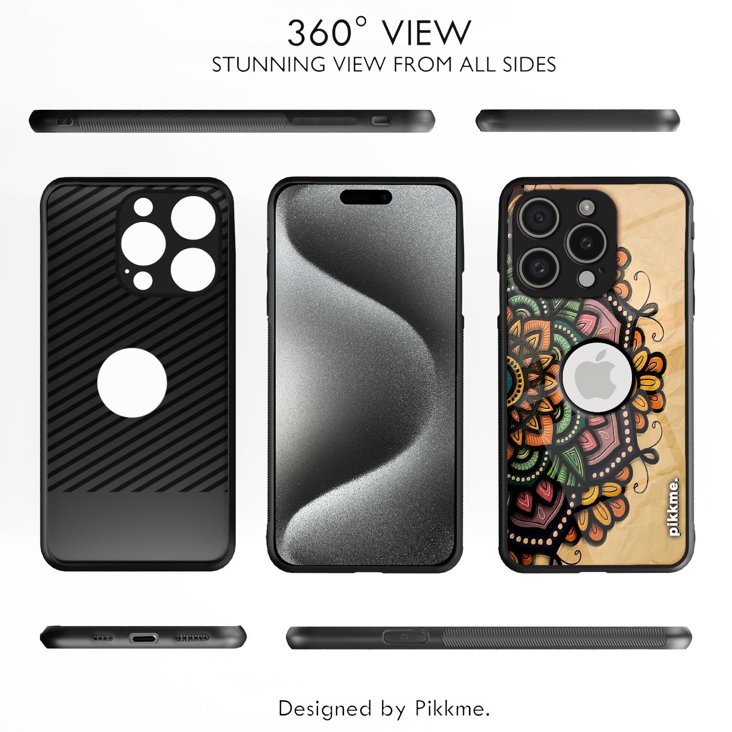 Pikkme iPhone 15 Pro Max Hybrid mobile back cover – photo 2
