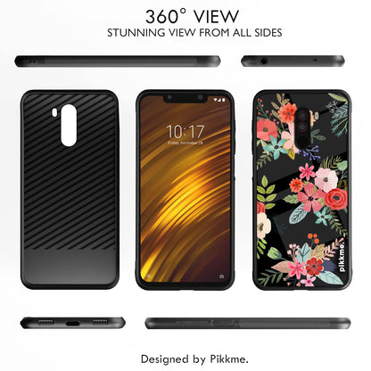 Pikkme Flower back cover for Poco F1 – photo 2