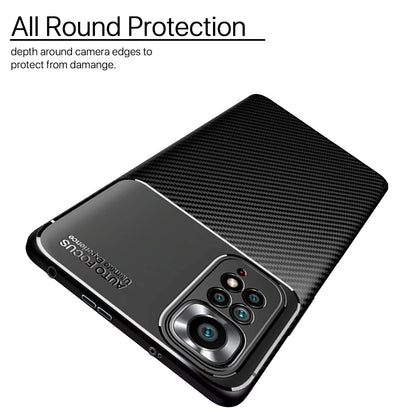 Redmi Note 11 Pro/Note 11 Pro Plus 5G Carbon phone cover in black by Pikkme – photo 2