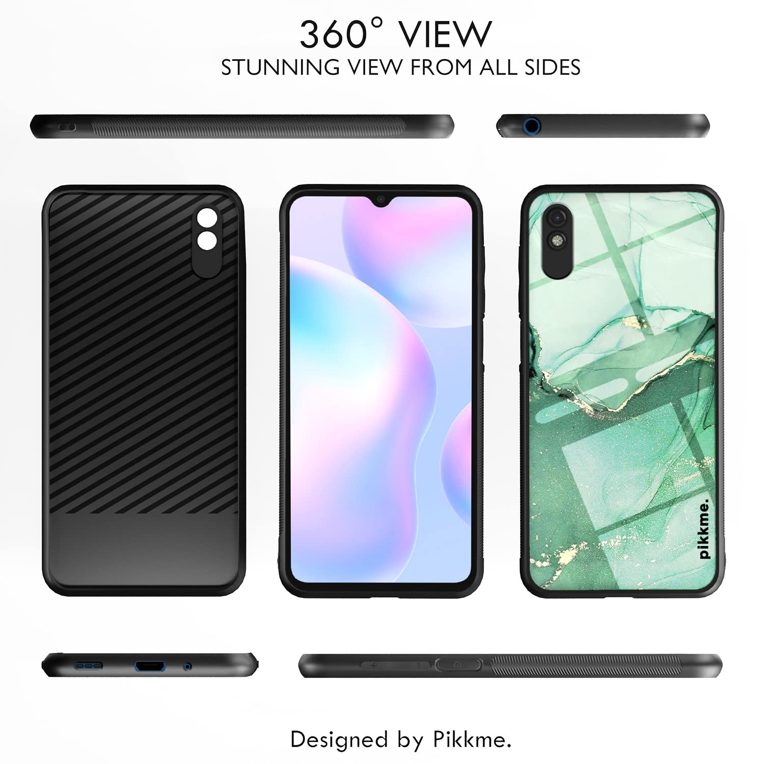 Redmi 9A/9i/9A Sport Hybrid back cover by Pikkme – photo 2