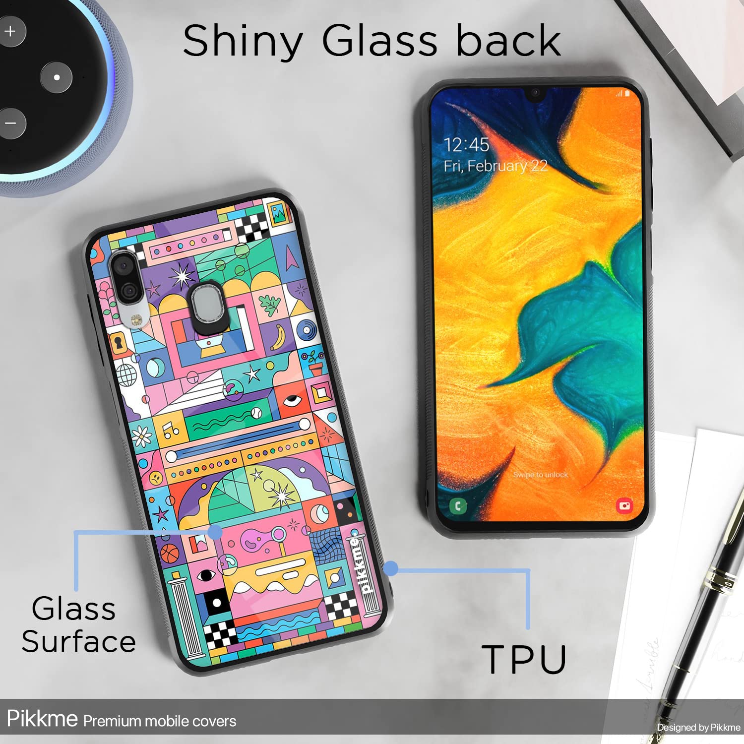 Samsung A20/A30/M10s Hybrid phone cover by Pikkme – photo 3