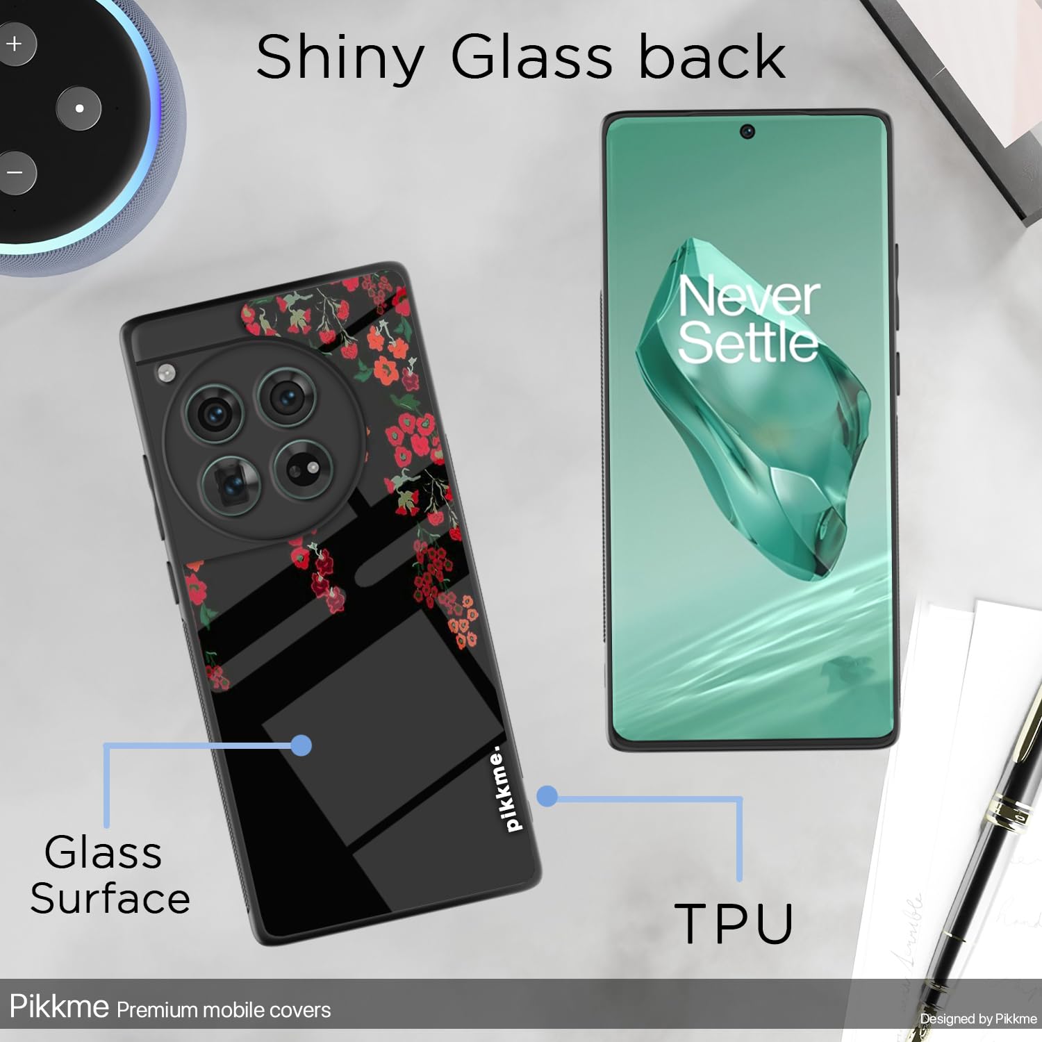 Pikkme Flower back cover for OnePlus 12 5G – photo 3