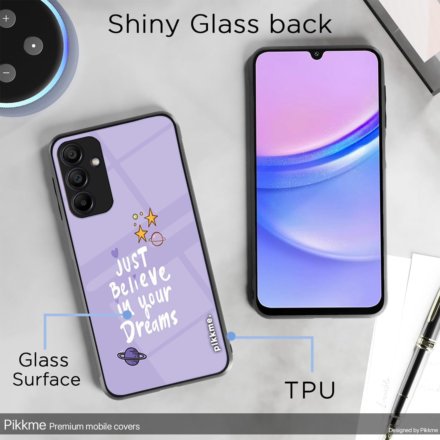 Samsung A15 5G Hybrid mobile back cover by Pikkme – photo 3