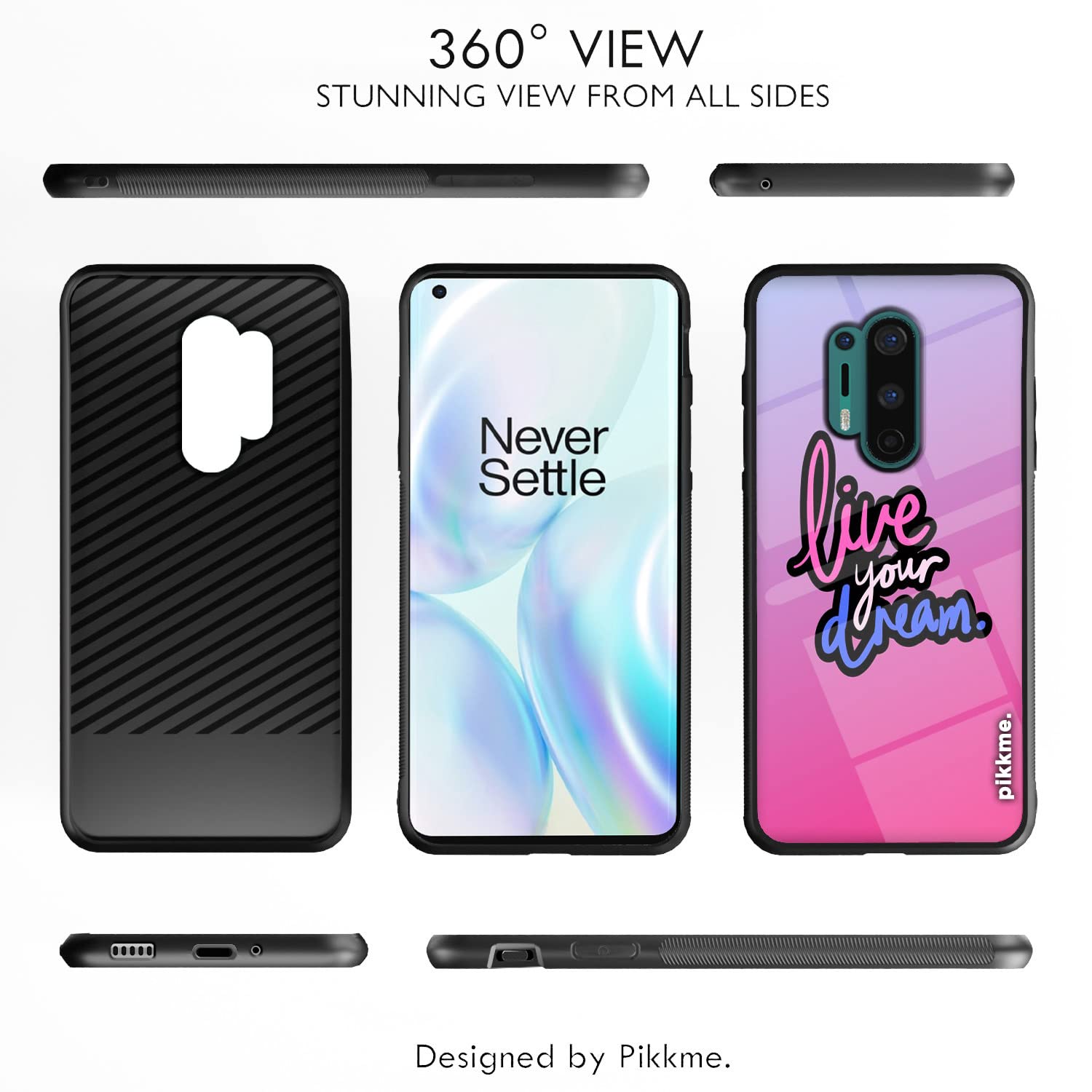 Pikkme Hybrid back cover for OnePlus 8 Pro – photo 2