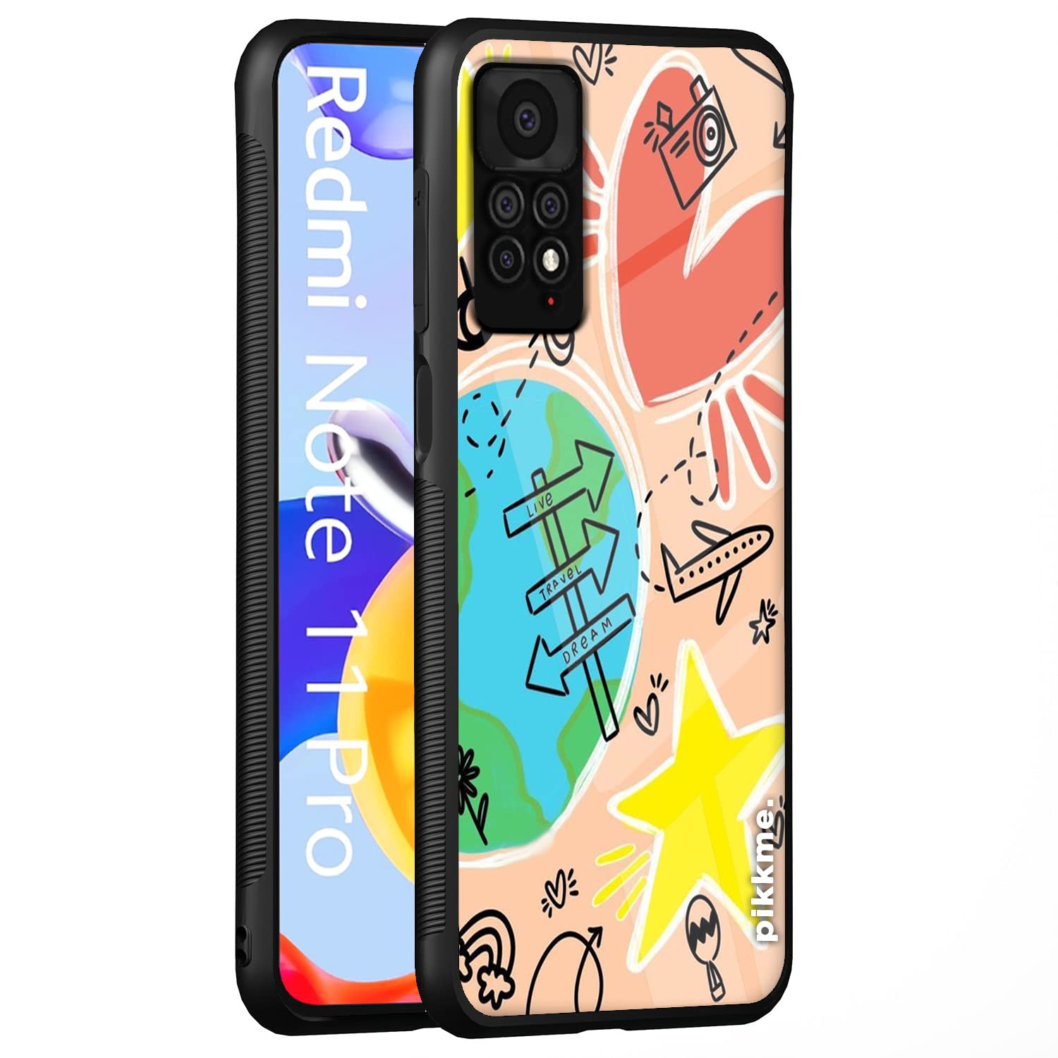 Pikkme Redmi Note 11 Pro/Note 11 Pro Plus 5G back cover
