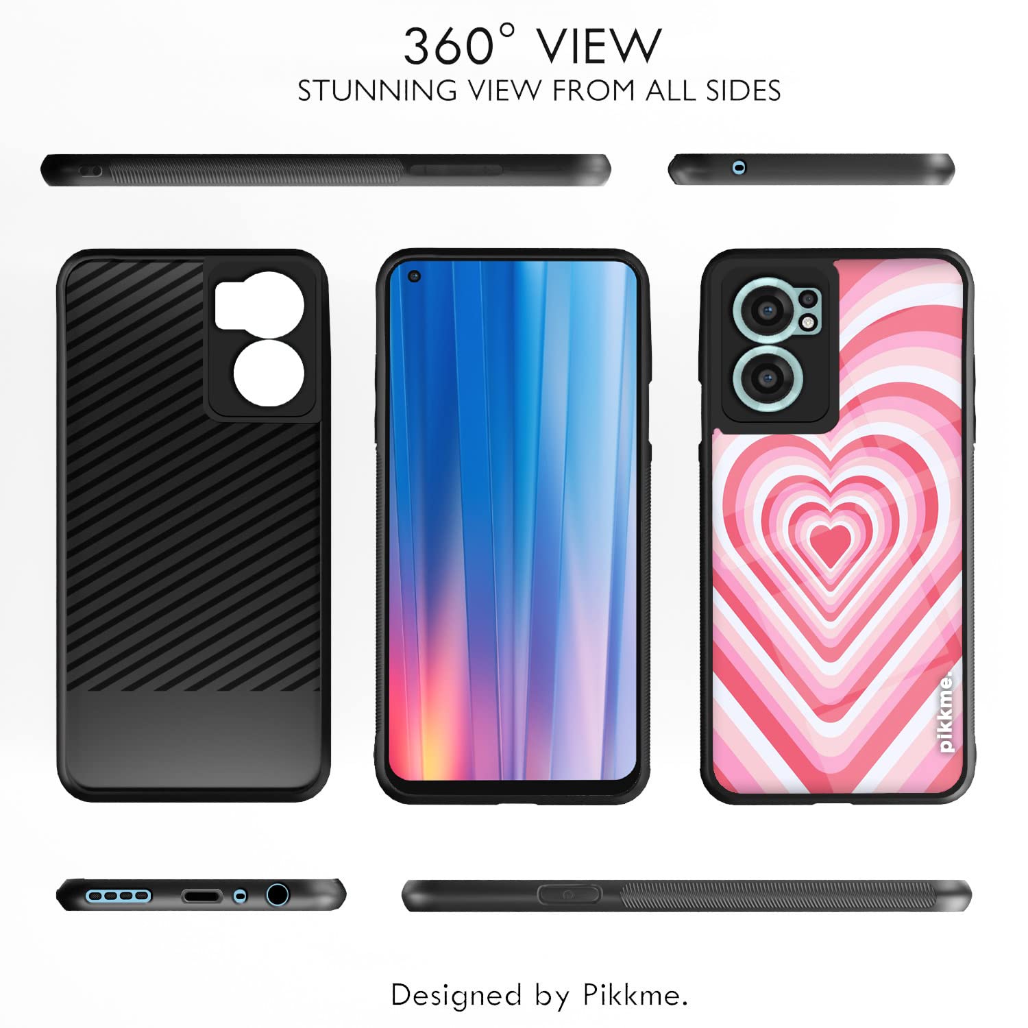 OnePlus Nord CE 2 5G Hybrid back cover by Pikkme – photo 2
