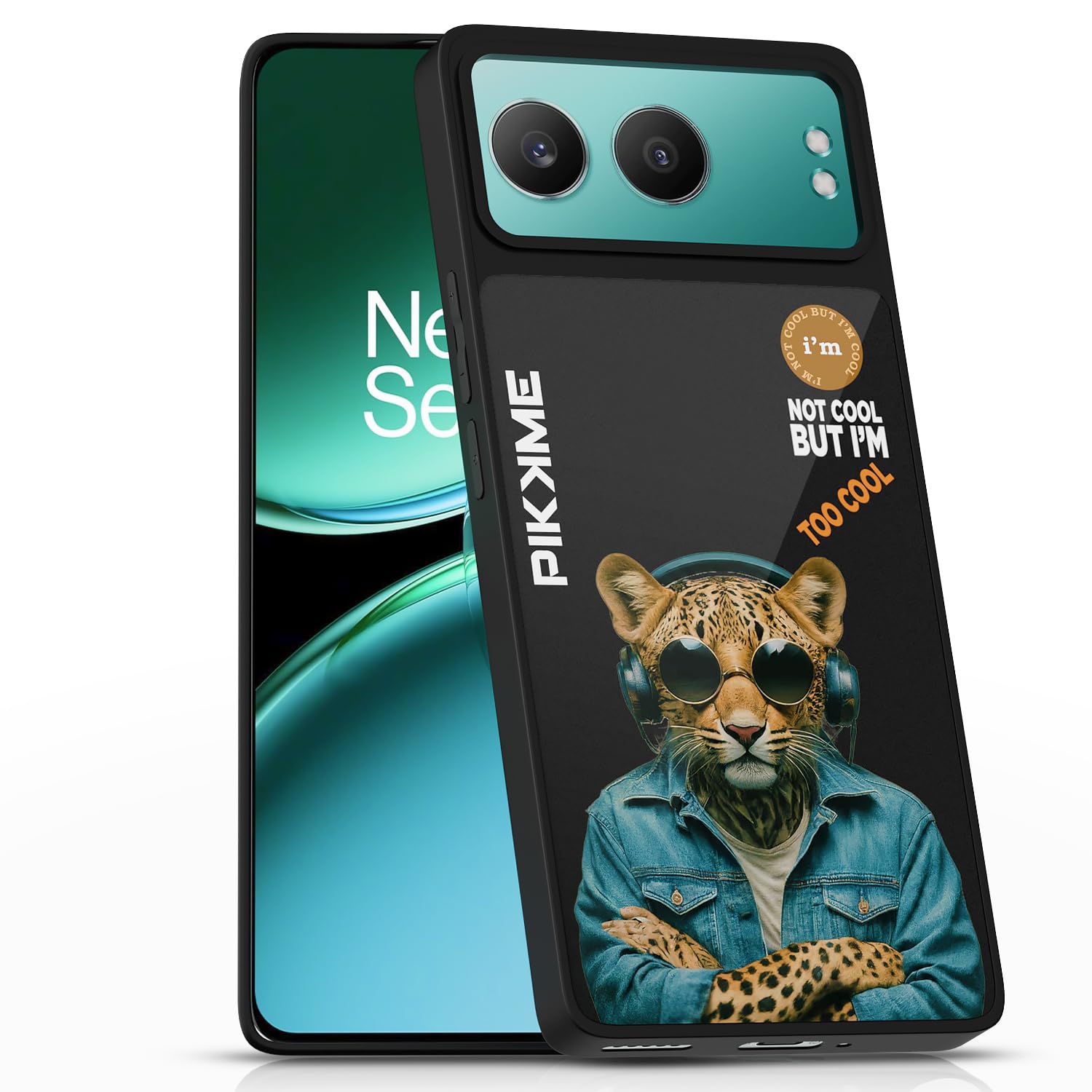 Pikkme Leopard Swag mobile back cover for OnePlus Nord 4 5G