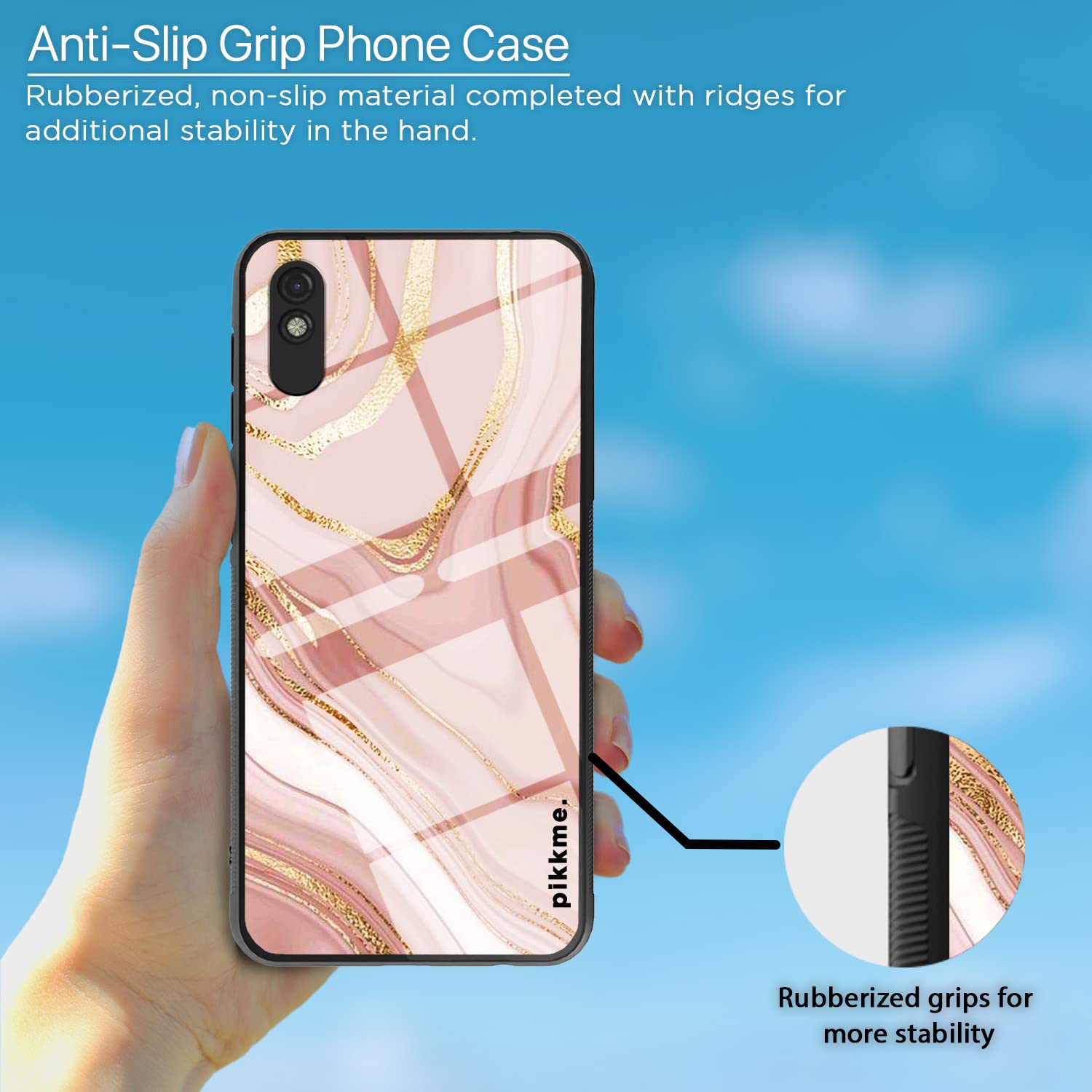 Redmi 9A/9i/9A Sport Hybrid phone cover by Pikkme – photo 5