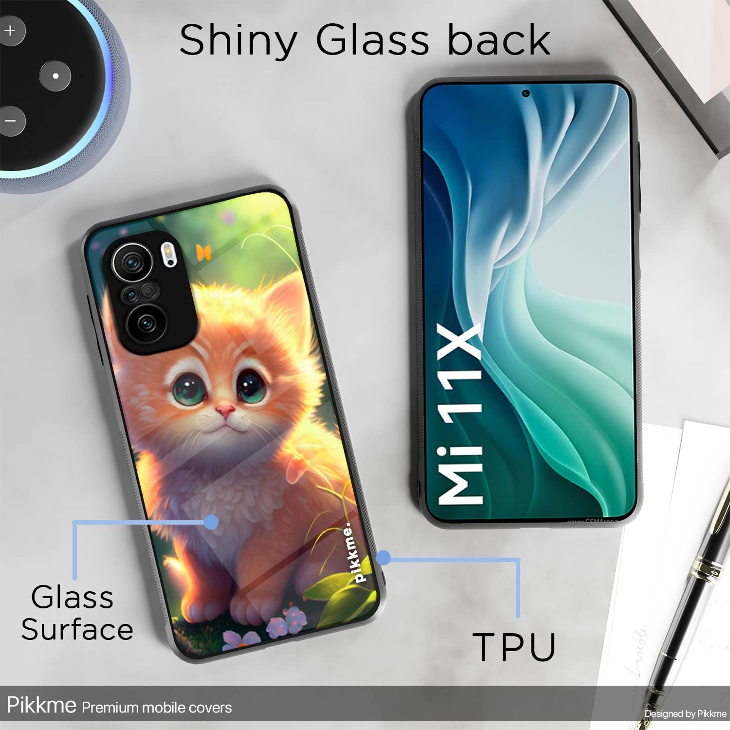Back cover for Mi 11X/11X Pro – Pikkme – photo 3