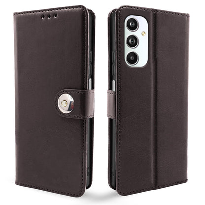 Pikkme Samsung M34 5G coffee mobile flip cover