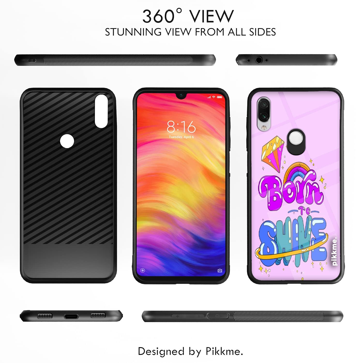 Pikkme Hybrid mobile back cover for Redmi Note 7/Note 7 Pro/Note 7s – photo 2