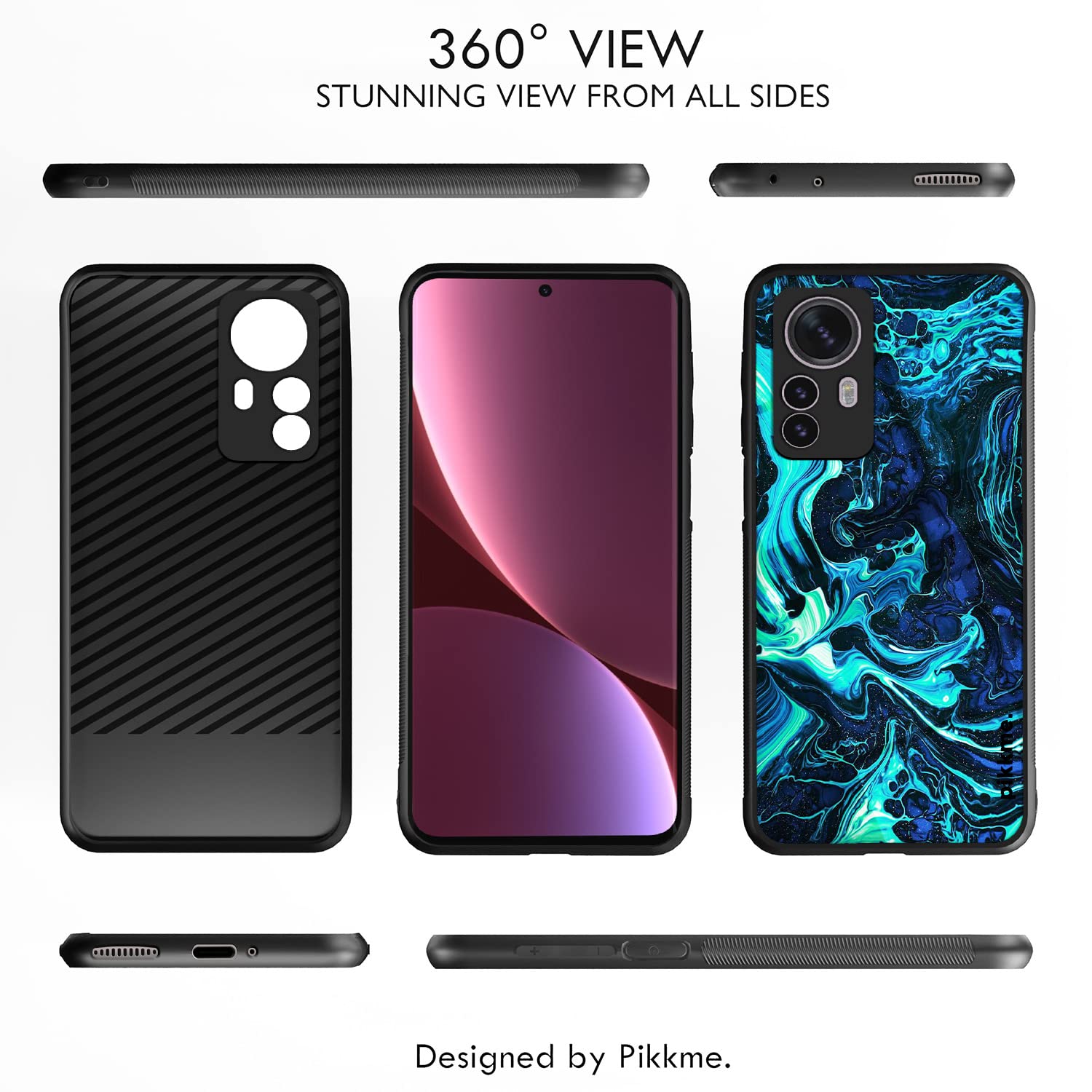 Pikkme Mi 12 Pro 5G Hybrid mobile back cover – photo 2