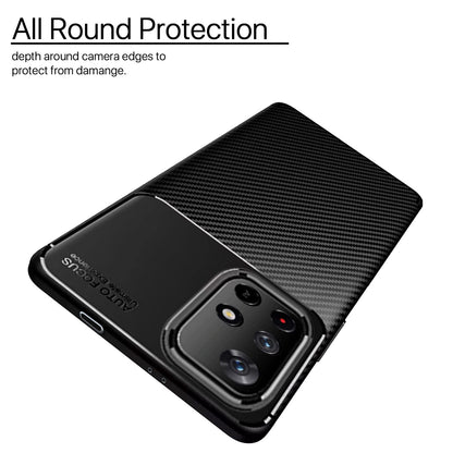Pikkme black Carbon phone cover for Redmi Note 11T/Poco M4 Pro 5G – photo 2