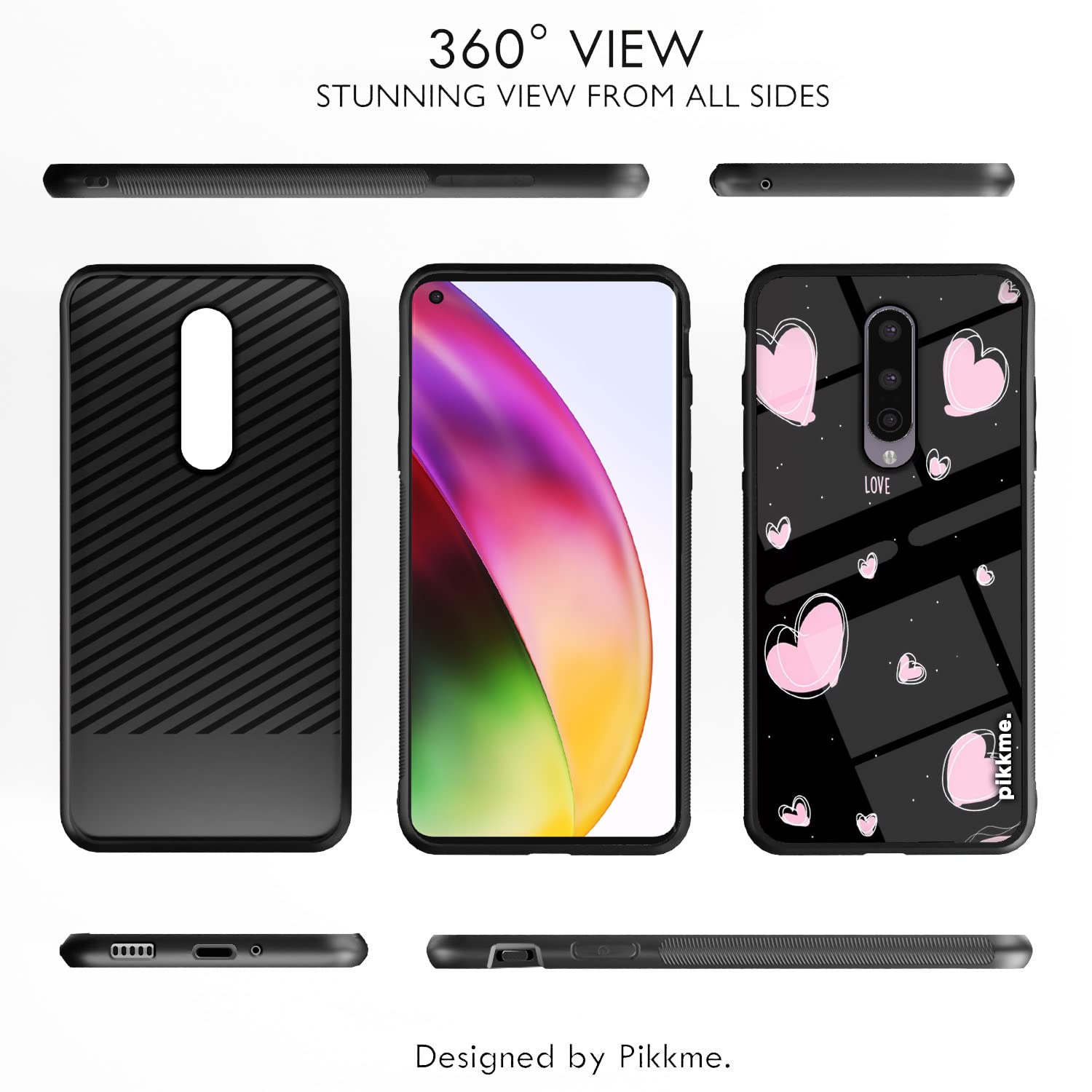 Pikkme Hybrid phone cover for OnePlus 8 – photo 2