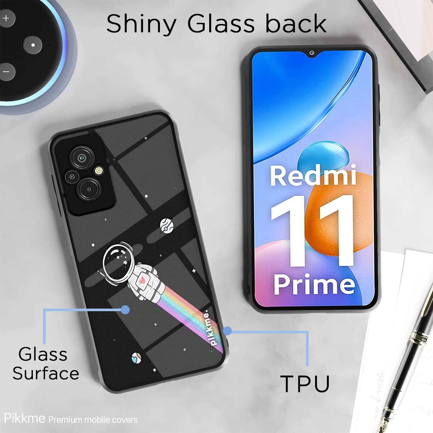 Pikkme Hybrid mobile back cover for Redmi 11 Prime 4G – photo 3