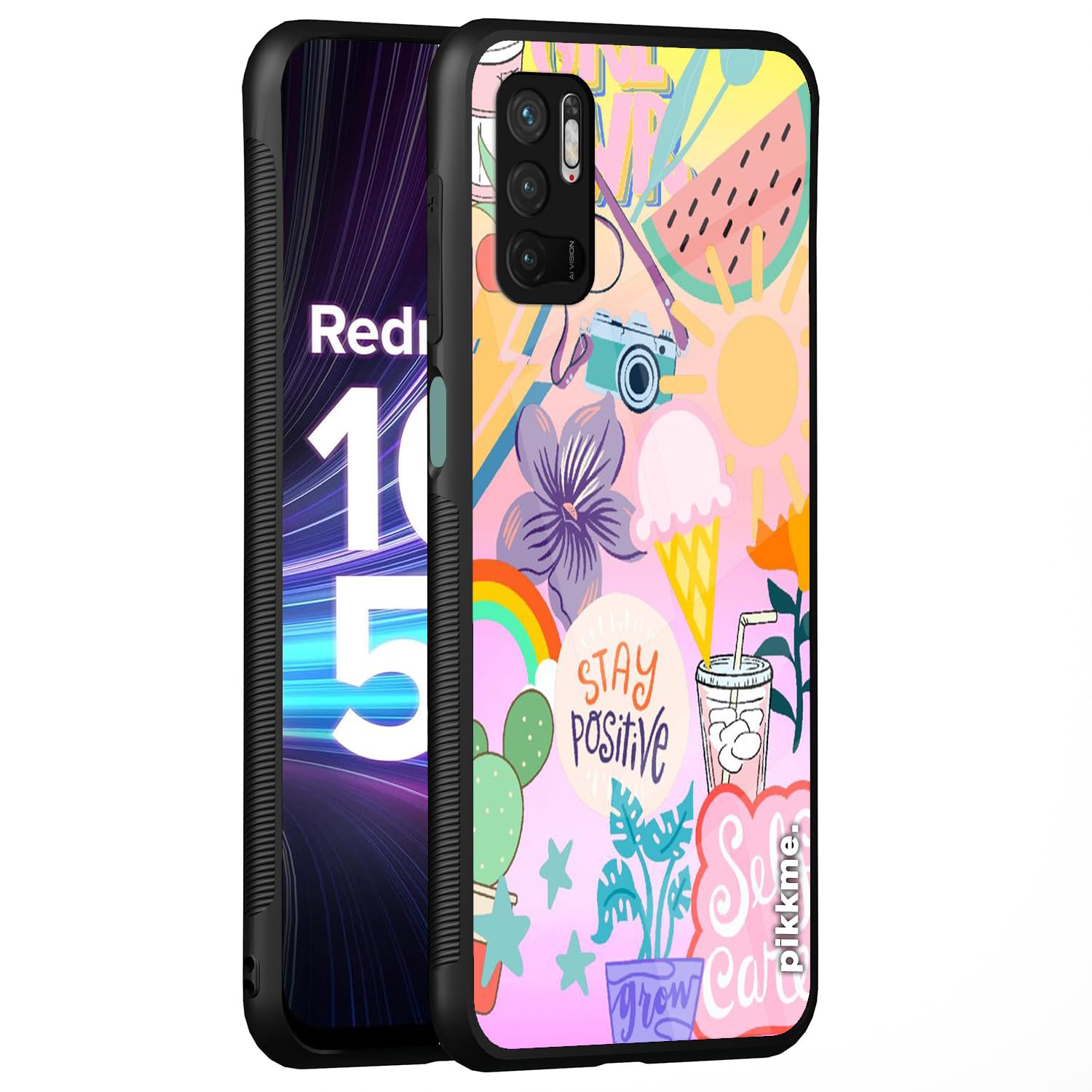 Pikkme back cover for Redmi Note 10T/Poco M3 Pro 5G