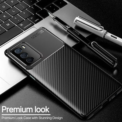 Pikkme black Carbon mobile back cover for Oppo A16 – photo 3